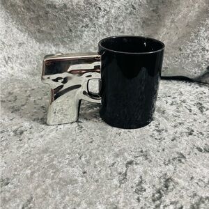 Pew pew gun coffee mug